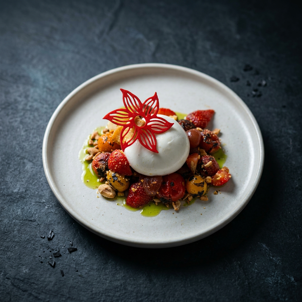 Burrata met tomaat
