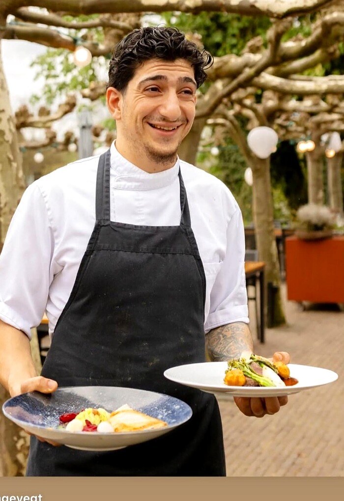 Privédiner in de tuin — Bloemendaal